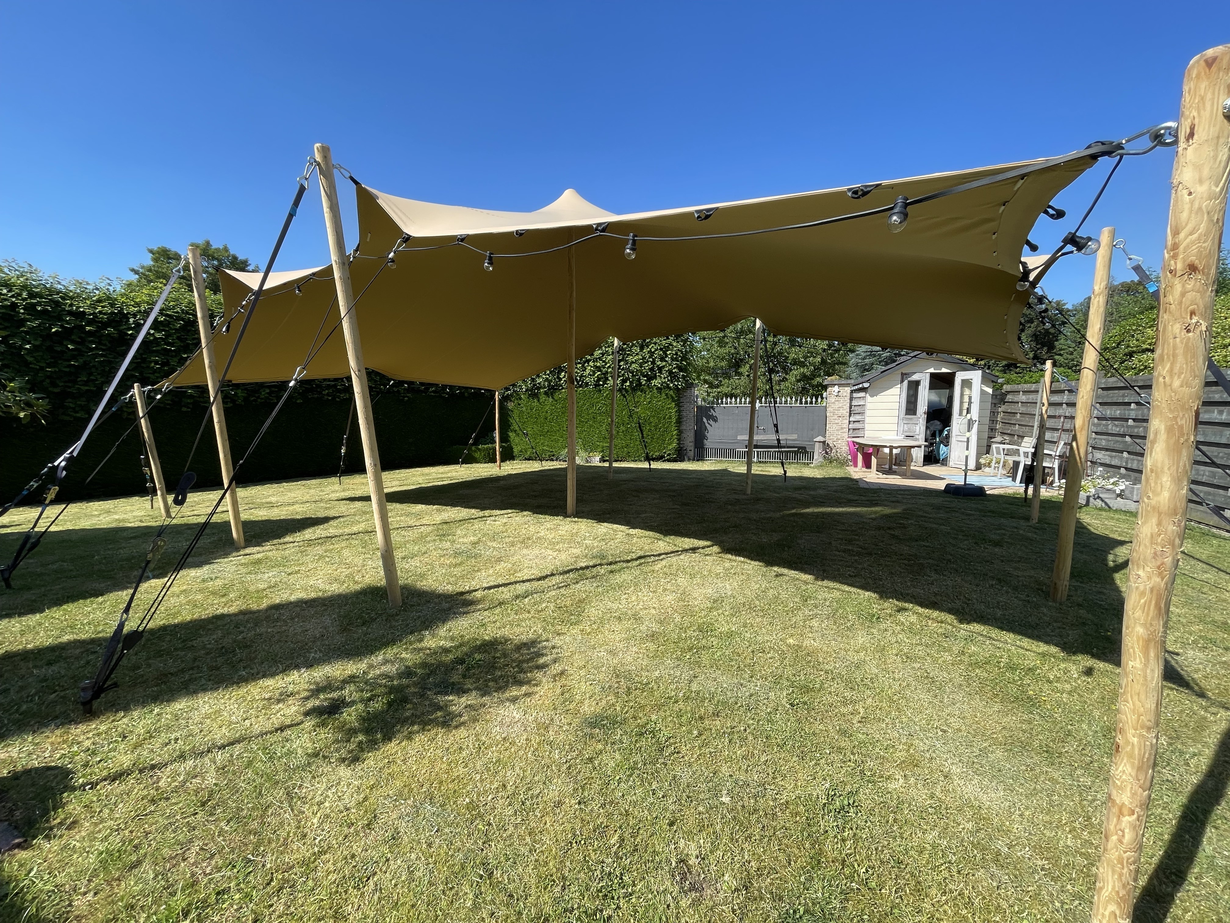 Stretchtent 10 x 10m - 100m²