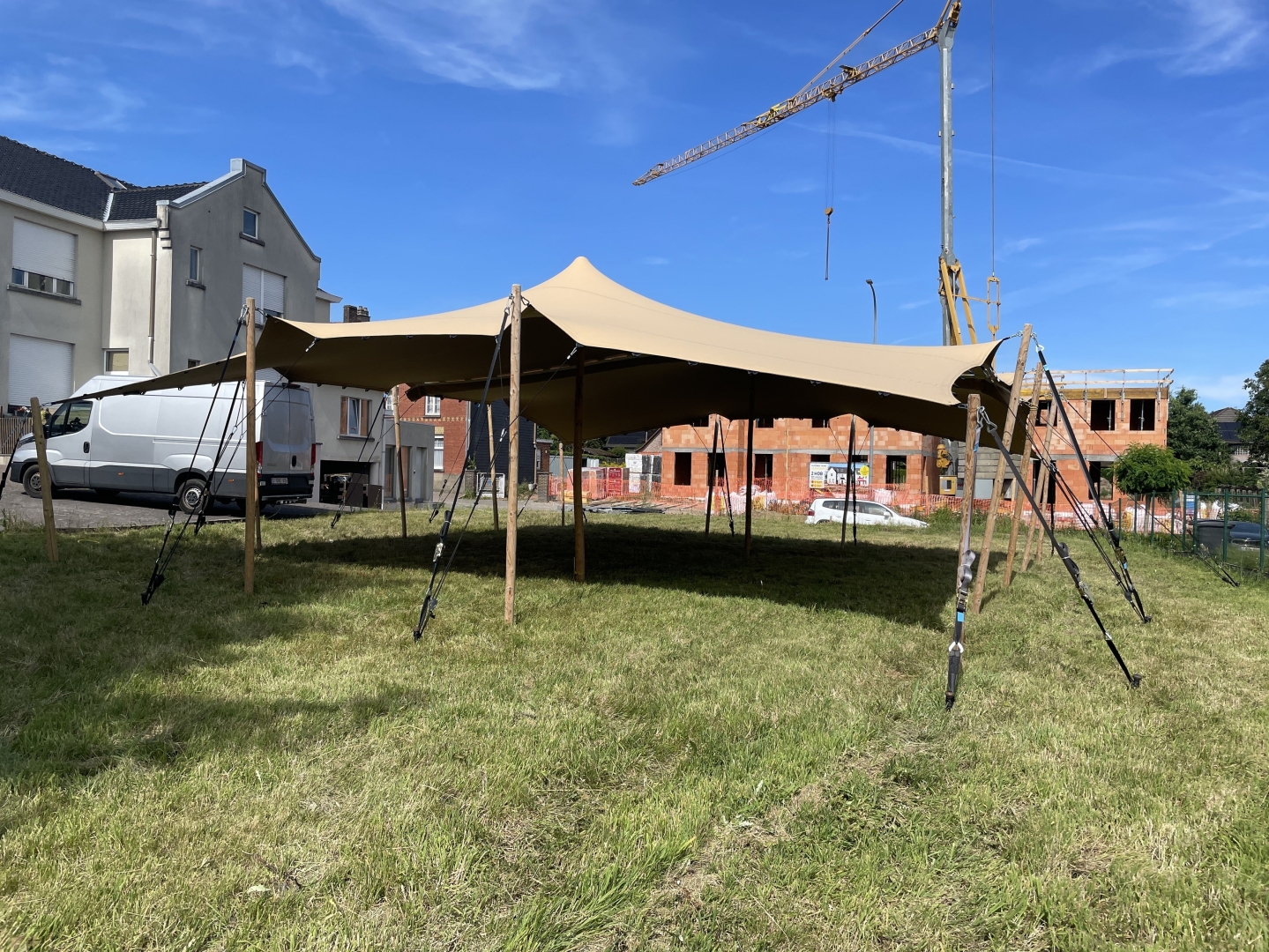 Stretchtent 10 x 12m - 120m²